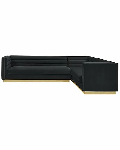 Inspired Home Aja Right Facing Corner Sectional Sofa 3 Inspired Home Aja Right Facing Corner Sectional Sofa