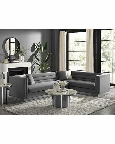 Inspired Home Aja Right Facing Corner Sectional Sofa 8 Inspired Home Aja Right Facing Corner Sectional Sofa - Image 6