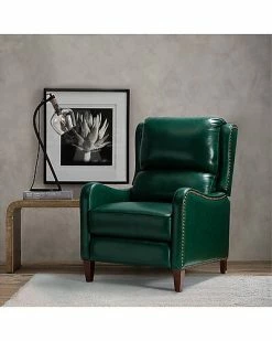 Home Design Yde Genuine Leather Recliner -Shop Style Sales 3050648565 RLLD 2