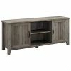 Hewson 58in Farmhouse Wood Grooved Door Media Console Home -Shop Style Sales 3050648698 RLLD 1