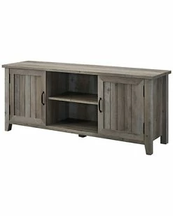 Hewson 58in Farmhouse Wood Grooved Door Media Console Home 10 Hewson 58in Farmhouse Wood Grooved Door Media Console Home -Shop Style Sales 3050648698 RLLD 4
