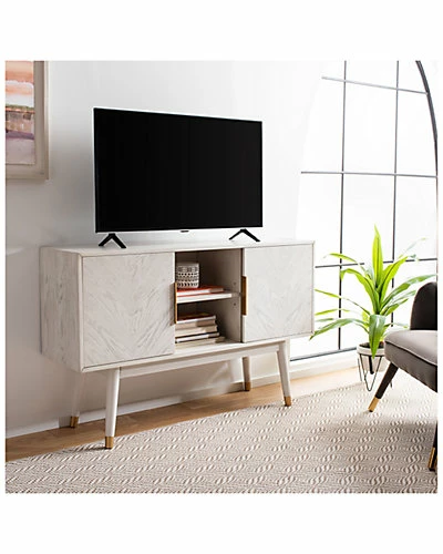 Safavieh Ligia 2 Door Media Stand Home 6 Safavieh Ligia 2 Door Media Stand Home - Image 4