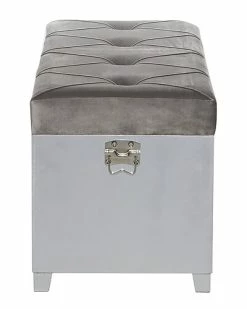 Peyton Lane Set Of 3 Grey Wood Glam Storage Bench Home -Shop Style Sales 3050654739 RLLD 4