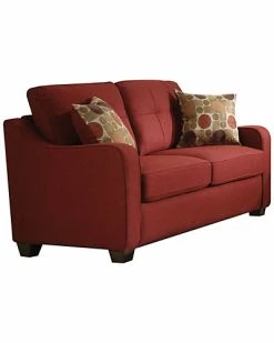 Acme Furniture Cleavon II Loveseat W/2 Pillows Home