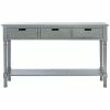 Safavieh Couture Landers 3 Drawer Console Home
