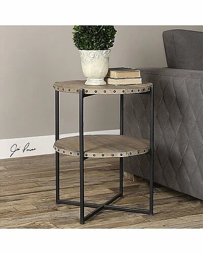 Uttermost Kamau Round Accent Table Home 4 Uttermost Kamau Round Accent Table Home - Image 2