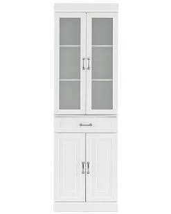 Crosley Furniture Stanton Glass Door Pantry Home