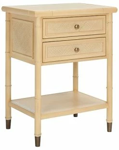 Safavieh Ahab 2 Drawer 1 Shelf Accent Table Home