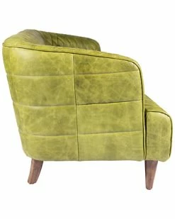 Moe's Home Collection Agdelan Tufted Leather Sofa Emerald -Shop Style Sales 3050665460 RLLD 5