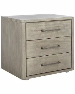 Safavieh Couture Rosey 3-Drawer Wood Nightstand Home