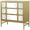 Peyton Lane Glam Gold Wood Cabinet Home
