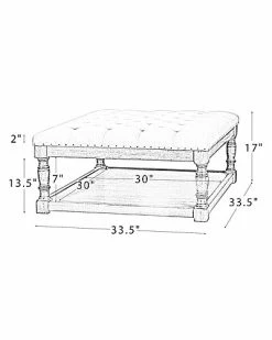 Home Design Shelved Tufted Cocktail Ottoman -Shop Style Sales 3050681257 RLLD 4