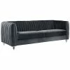 Chic Home Kent Grey Velvet Sofa -Shop Style Sales 3050683922 RLLD 1