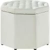 Inspired Home Gabriella Storage Ottoman