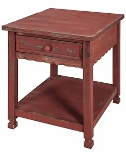 Alaterre Country Cottage End Table Home