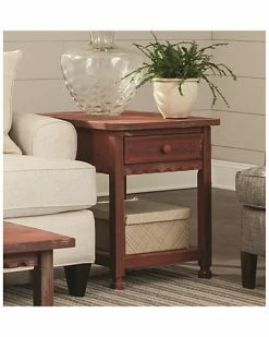 Alternative view of Alaterre Country Cottage End Table Home