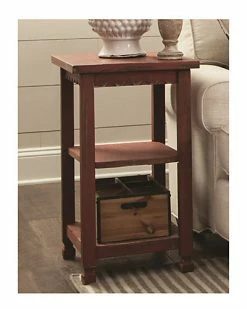 Alaterre Country Cottage 2 Shelf End Table Home -Shop Style Sales 3050686969 RLLD 2