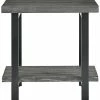 Alaterre Pomona Metal And Wood End Table Home -Shop Style Sales 3050687119 RLLD 1