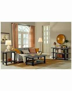 Alaterre Pomona Metal And Wood End Table Home -Shop Style Sales 3050687119 RLLD 3