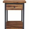 Alaterre Claremont Rustic Wood End Table With Drawer And Low Shelf Home 1 Alaterre Claremont Rustic Wood End Table With Drawer And Low Shelf Home -Shop Style Sales 3050687184 RLLD 1