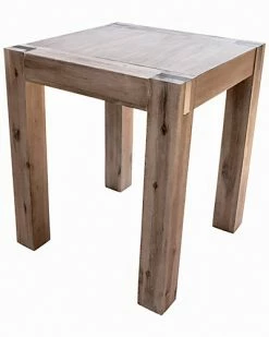 Alaterre Woodstock Acacia Wood With Metal Inset End Table Home -Shop Style Sales 3050687215 RLLD 2