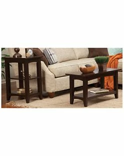 Alaterre Shaker Cottage 2 Shelf End Table Home -Shop Style Sales 3050687241 RLLD 2