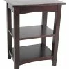 Alaterre Shaker Cottage 2 Shelf End Table Home 2 Alaterre Shaker Cottage 2 Shelf End Table Home -Shop Style Sales 3050687243 RLLD 1