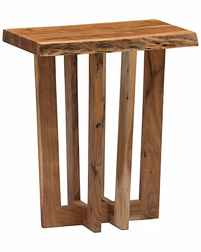 Alaterre Berkshire Natural Live Edge Wood End Table Home 3 Alaterre Berkshire Natural Live Edge Wood End Table Home