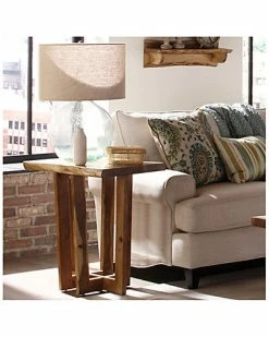 Alaterre Berkshire Natural Live Edge Wood End Table Home 5 Alaterre Berkshire Natural Live Edge Wood End Table Home -Shop Style Sales 3050687334 RLLD 2