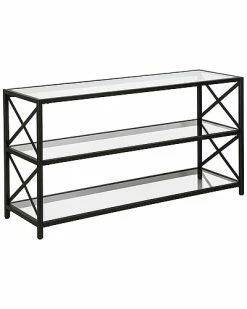 Abraham + Ivy Hutton Blackened Bronze Tv Stand Home