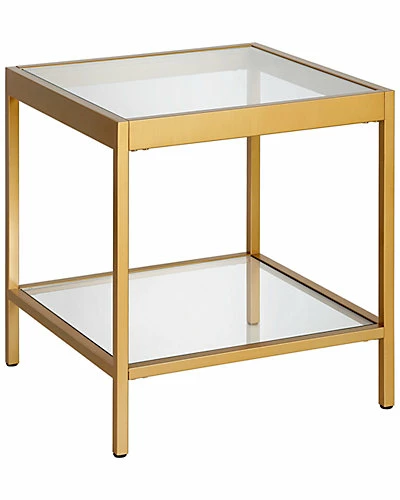 Abraham + Ivy Lexis Side Table Brass Finish Home 4 Abraham + Ivy Lexis Side Table Brass Finish Home - Image 2