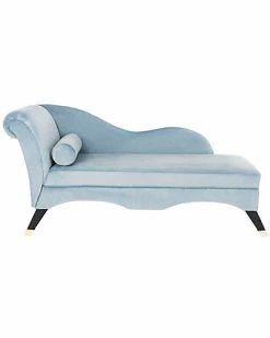 Safavieh Caiden Velvet Chaise W/ Pillow Home -Shop Style Sales 3050702889 RLLD 3