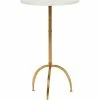 Safavieh Myrna Round Top Gold Leaf Accent Table Home -Shop Style Sales 3050707032 RLLD 1