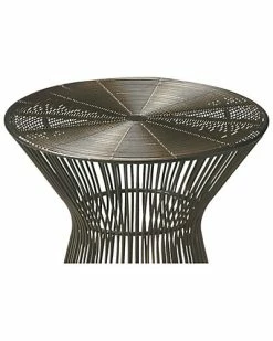Butler Specialty Company Greeley Round Metal Accent Table Home -Shop Style Sales 3050708492 RLLD 4