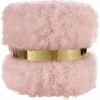 Nicole Miller Seagal Faux Fur Ottoman Home -Shop Style Sales 3050713209 RLLD 1