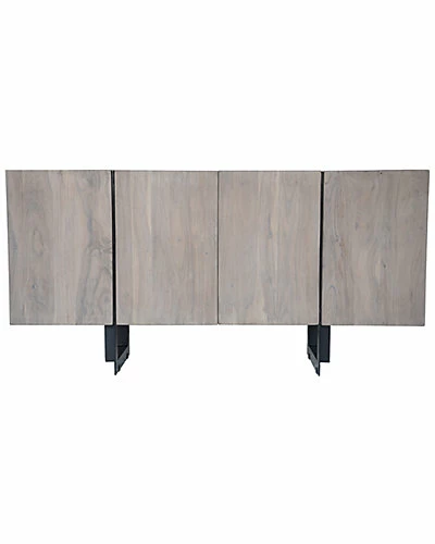 Moe's Home Collection Tiburon Sideboard Small Pale Grey 4 Moe's Home Collection Tiburon Sideboard Small Pale Grey - Image 2