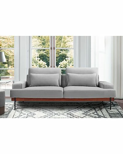 Armen Living Monet 86In Mid-Century Modern Velvet Sofa Home 4 Armen Living Monet 86In Mid-Century Modern Velvet Sofa Home - Image 2