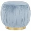 Lumisource Ruched Ottoman Home
