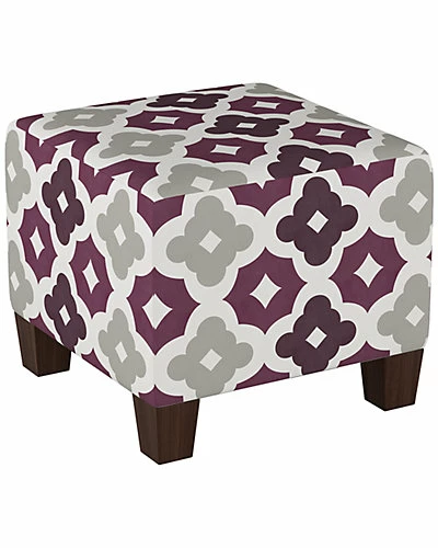 Skyline Square Ottoman In Sintra Purple Potion Oga Home 3 Skyline Square Ottoman In Sintra Purple Potion Oga Home