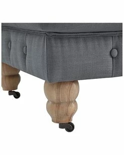 Shabby Chic Kaleigh Chesterfield Cocktail Ottoman Home -Shop Style Sales 3050728708 RLLD 3