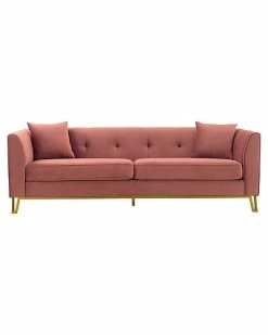 Armen Living Everest 2pc Fabric Upholstered Sofa & Chair Set Home -Shop Style Sales 3050746453 RLLD 4