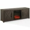 Crosley Furniture Gordon 58in Low-Profile TV Stand W/Fireplace Home -Shop Style Sales 3050746995 RLLD 1