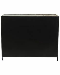 Peyton Lane Industrial Black Metal Console Table Home -Shop Style Sales 3050750037 RLLD 4