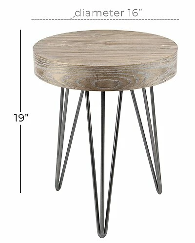 Peyton Lane Modern Round Accent Table Home 5 Peyton Lane Modern Round Accent Table Home - Image 3