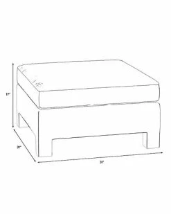 Skyline Furniture Brown Ottoman Home -Shop Style Sales 3050765740 RLLD 2