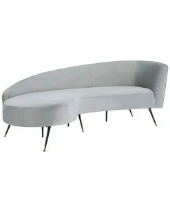 Safavieh Couture Evangeline Velvet Parisian Sofa Home -Shop Style Sales 3050780549 RLLD 2