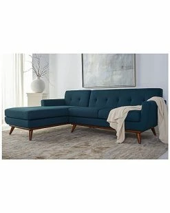Safavieh Couture Opal Linen Tufted Sectional Sofa Home -Shop Style Sales 3050780573 RLLD 5