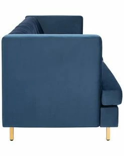 Safavieh Couture Konrad Velvet Sofa Home -Shop Style Sales 3050780629 RLLD 3