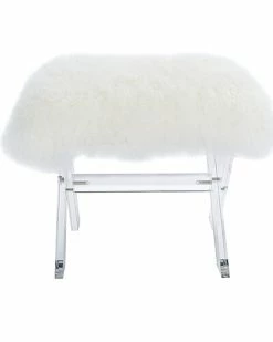 Safavieh Couture Line Sheepskin Ottoman Home 9 Safavieh Couture Line Sheepskin Ottoman Home -Shop Style Sales 3050780653 RLLD 2