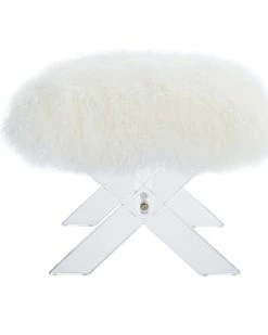 Safavieh Couture Line Sheepskin Ottoman Home 10 Safavieh Couture Line Sheepskin Ottoman Home -Shop Style Sales 3050780653 RLLD 3